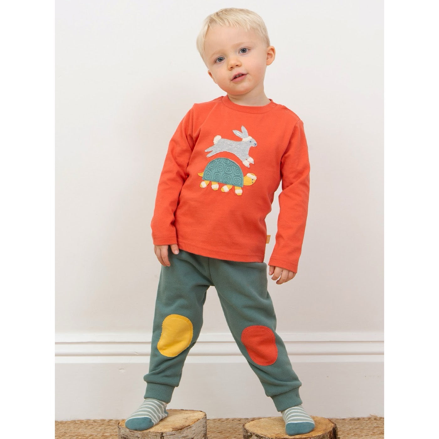 Kite Kneepatch Infant Joggers 53-9942 Juniper Clothing 3-6M / Green,6-9M / Green,9-12M / Green,12-18M / Green,18-24M/2Y / Green,3YRS / Green,4YRS / Green,5YRS / Green