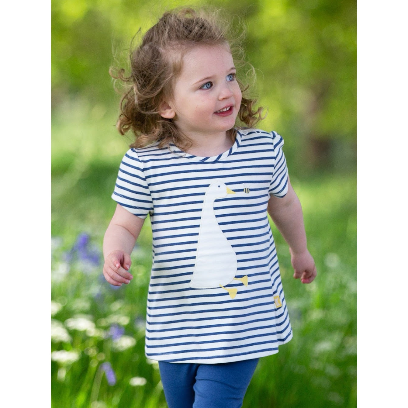 Kite Little Goose Infant Tunic 9722 Clothing 3-6M / Indigo,6-9M / Indigo,9-12M / Indigo,12-18M / Indigo,18-24M/2Y / Indigo,3YRS / Indigo,4YRS / Indigo,5YRS / Indigo