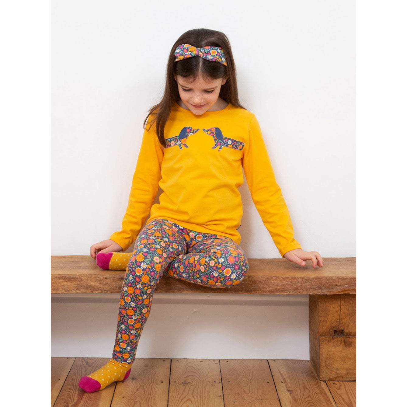 Kite Love Ditsy Leggings F290 Clothing 3YRS / Multi,4YRS / Multi,5YRS / Multi,6YRS / Multi,7YRS / Multi,8YRS / Multi,9YRS / Multi,10-11YRS / Multi