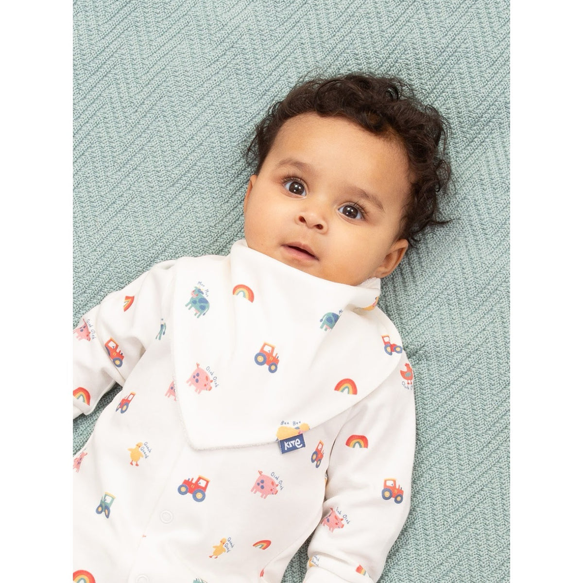 Kite Old Macdonald Bib 53-1742 Accessories ONE SIZE / White