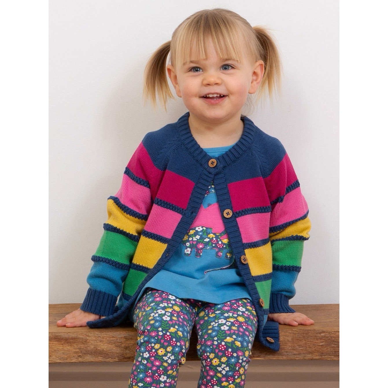 Kite Pop Infant Cardigan F746-Agk Clothing 3-6M / Multi,6-9M / Multi,9-12M / Multi,12-18M / Multi,18-24M/2Y / Multi