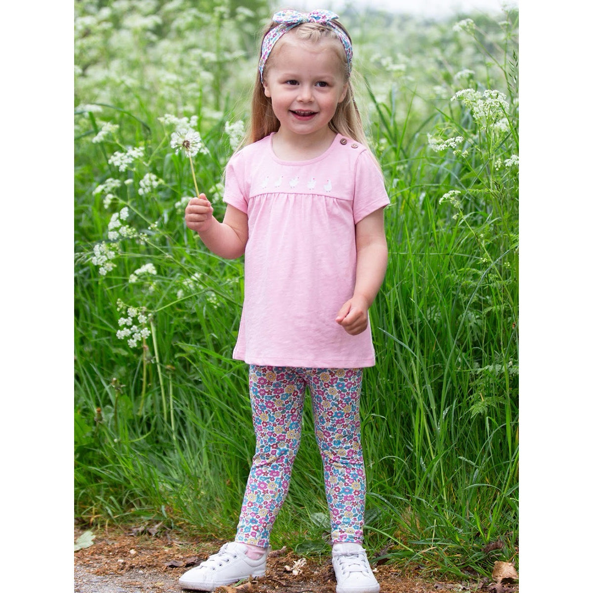 Kite Quackers Tunic Top 9568 Pink Clothing 3-6M / Pink,6-9M / Pink,9-12M / Pink,12-18M / Pink,18-24M/2Y / Pink,3YRS / Pink,4YRS / Pink,5YRS / Pink,6YRS / Pink