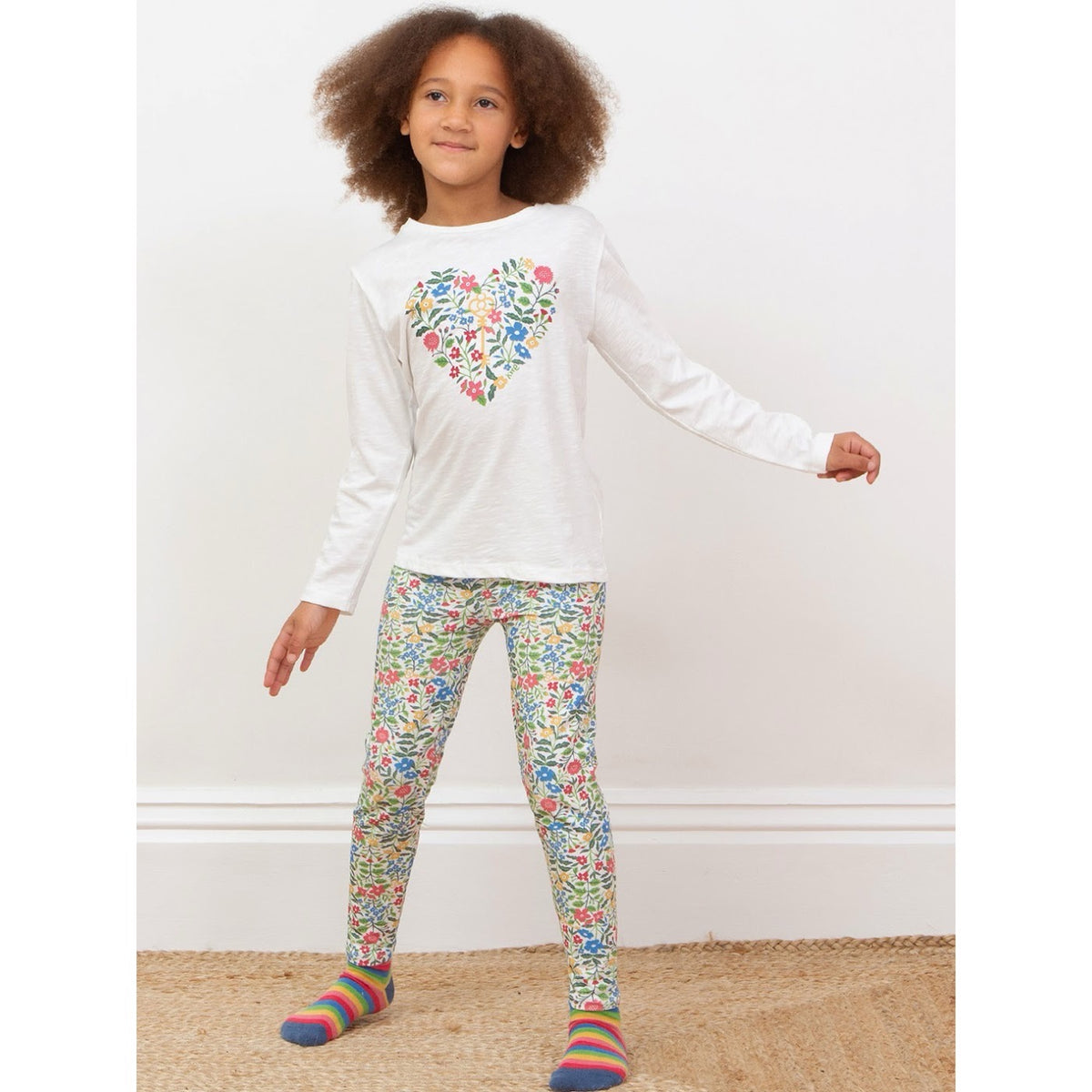 Kite Secret Garden Girls Leggings 53-F106 Clothing 3YRS / Multi,4YRS / Multi,5YRS / Multi,6YRS / Multi,7YRS / Multi,8YRS / Multi,9YRS / Multi