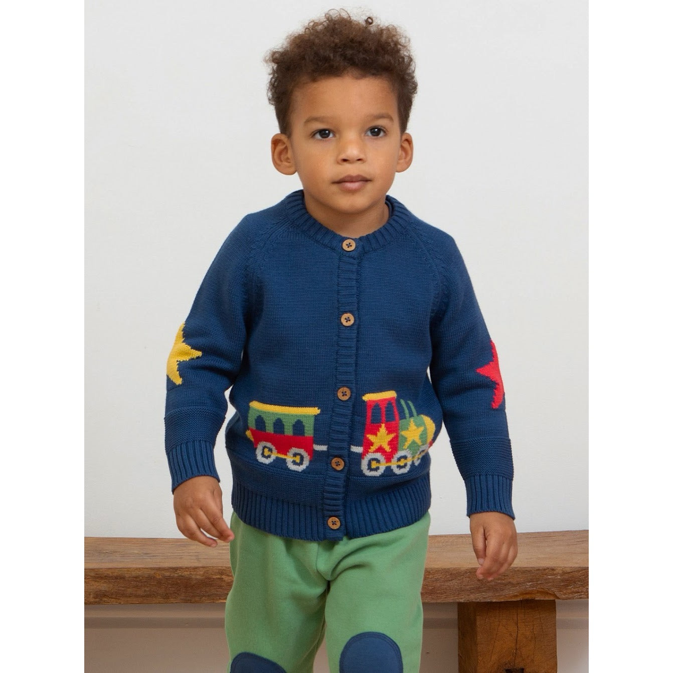 Kite Star Engine Infant Cardigan 9763-Ybk Clothing 3-6M / Navy,6-9M / Navy,9-12M / Navy,12-18M / Navy,18-24M/2Y / Navy,3YRS / Navy,4YRS / Navy