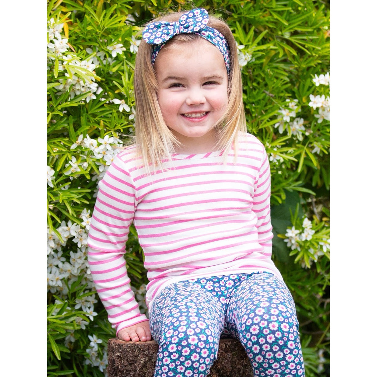 Kite Stripy Ls T-Shirt F012 Pink Stripe Clothing 3YRS / Pink,4YRS / Pink,5YRS / Pink,6YRS / Pink,8YRS / Pink