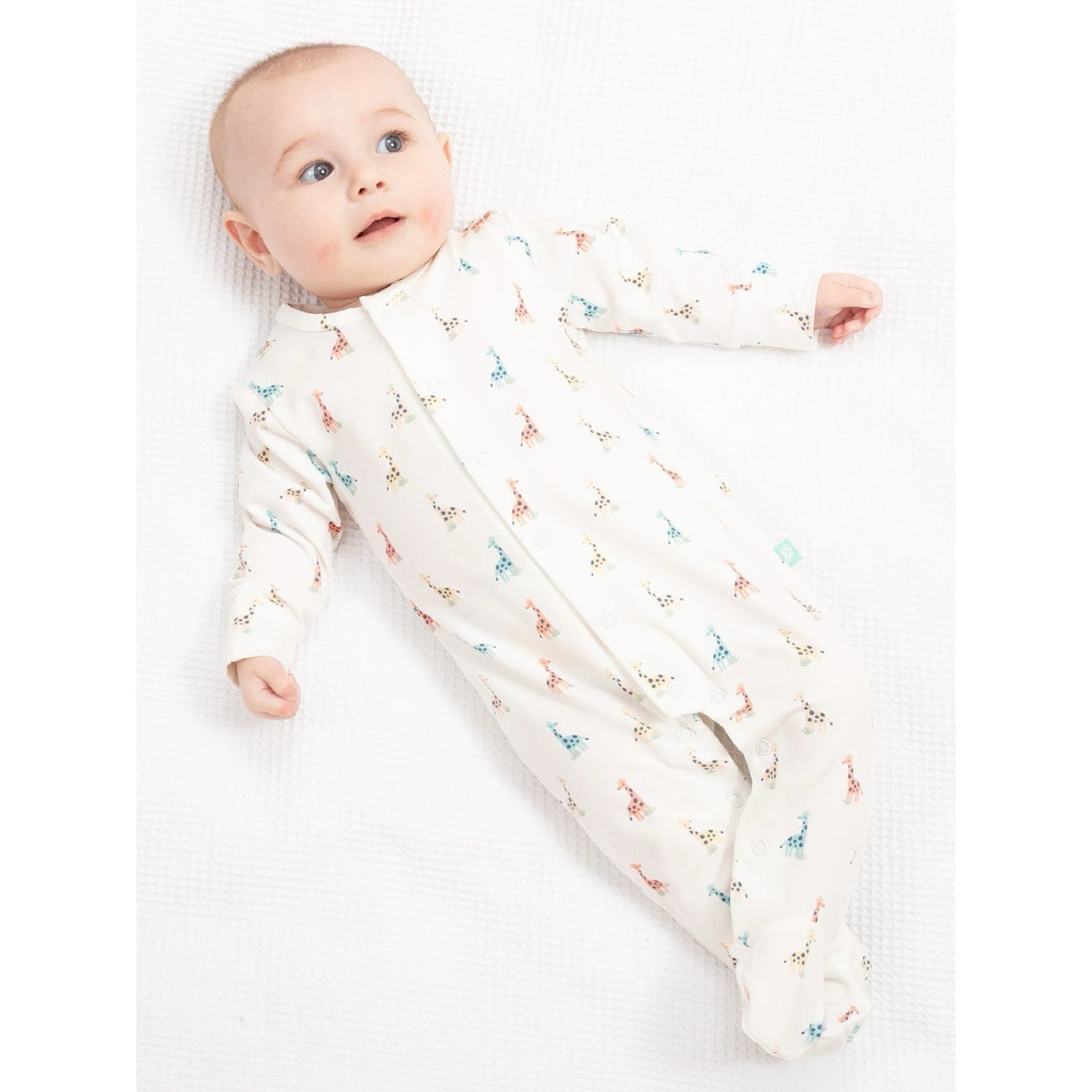 Kite Sweet Giraffe Sleepsuit 8369 Clothing NEWBORN / White,0-1M / White,0-3M / White,3-6M / White,6-9M / White