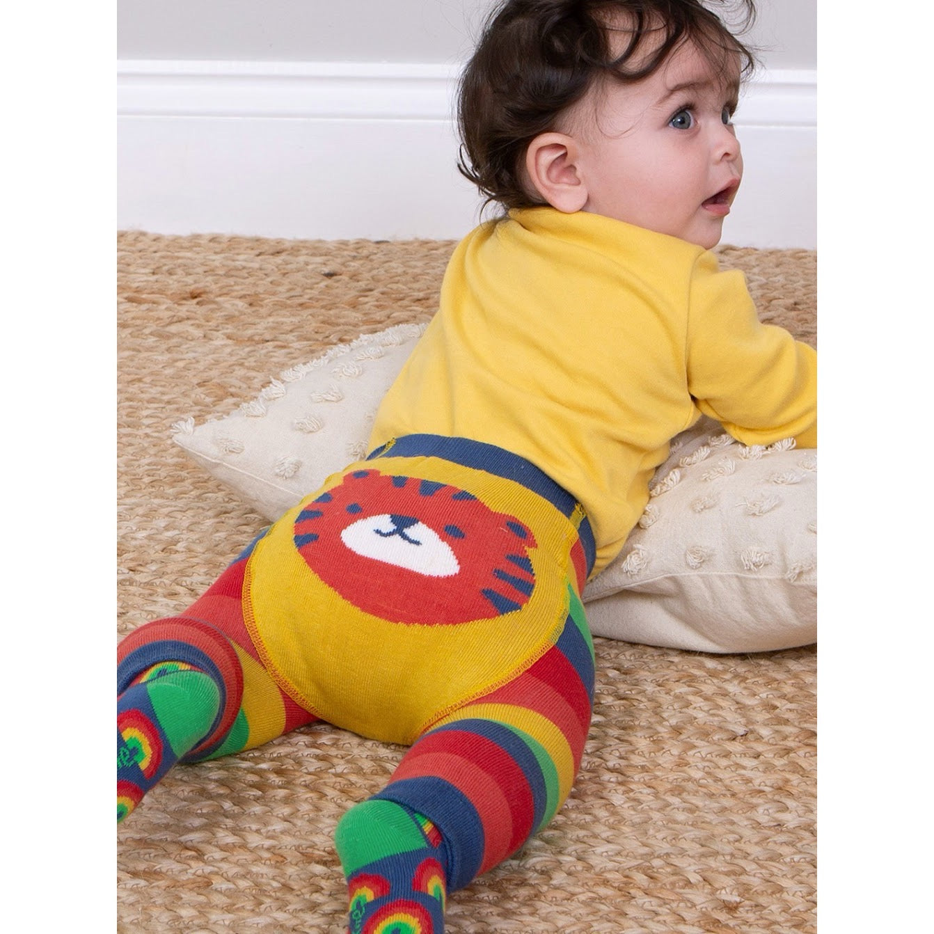 Kite Top Tiger Infant Knitted Leggings 3167-Buh Clothing 0-6M / Multi,6-12M / Multi,12-24M / Multi