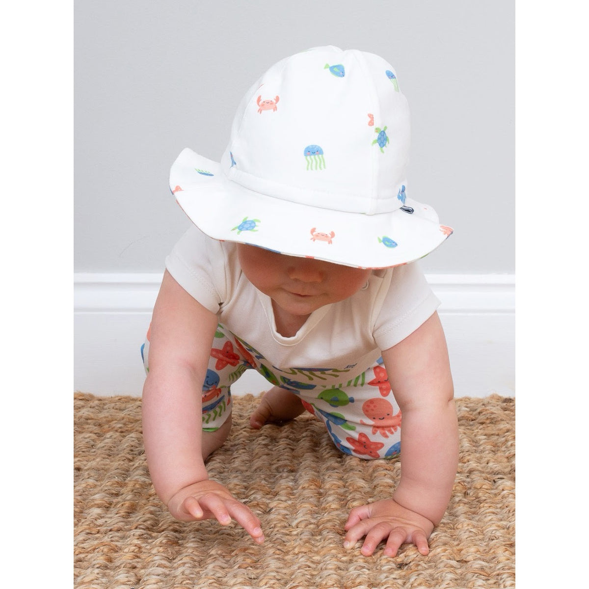 Kite Under The Sea Infant Sun Hat Clothing 0-6M / Multi,6-12M / Multi,12-24M / Multi