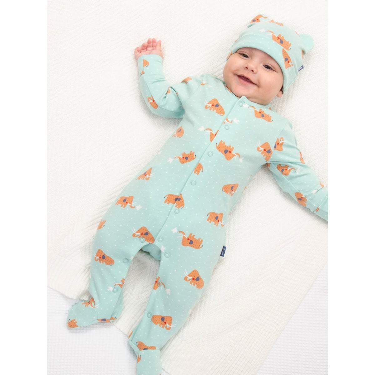 Kite Woolly And Dove Sleepsuit 54-8154 Clothing NEWBORN / Aqua,0-1M / Aqua,0-3M / Aqua,3-6M / Aqua,6-9M / Aqua