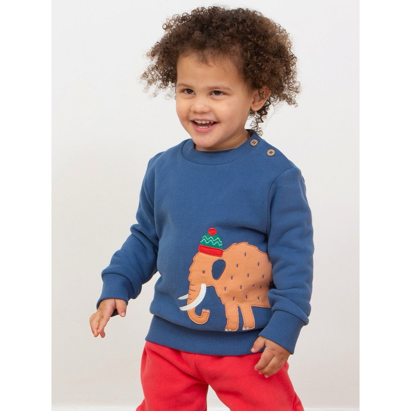 Kite Woolly Mammoth Infant Sweatshirt 54-F545 Clothing 12-18M / Blue,18-24M/2Y / Blue,3YRS / Blue,4YRS / Blue,5YRS / Blue