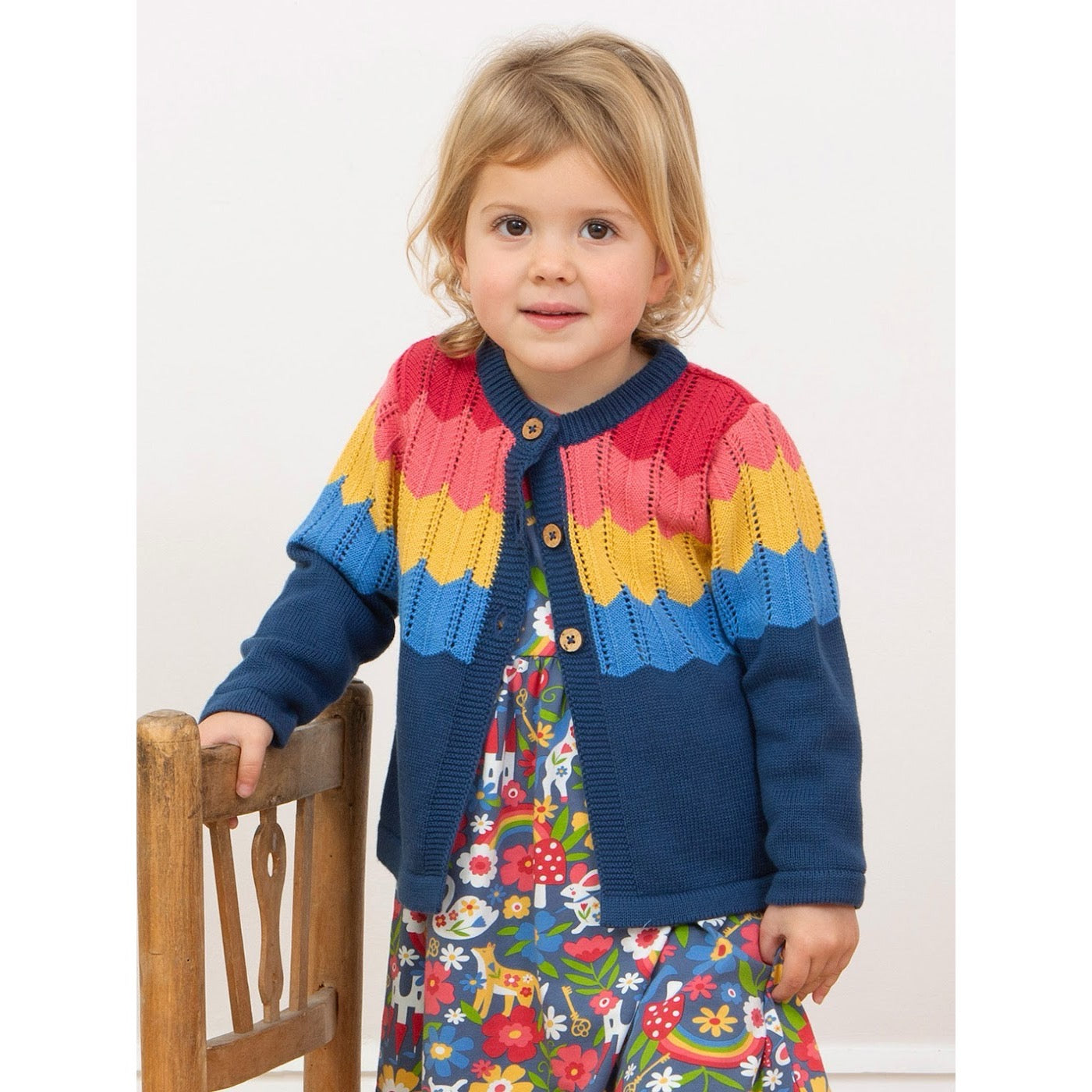 Kite Zigzag Infant Cardigan 53-F354 Clothing 6-9M / Multi,12-18M / Multi,18-24M/2Y / Multi
