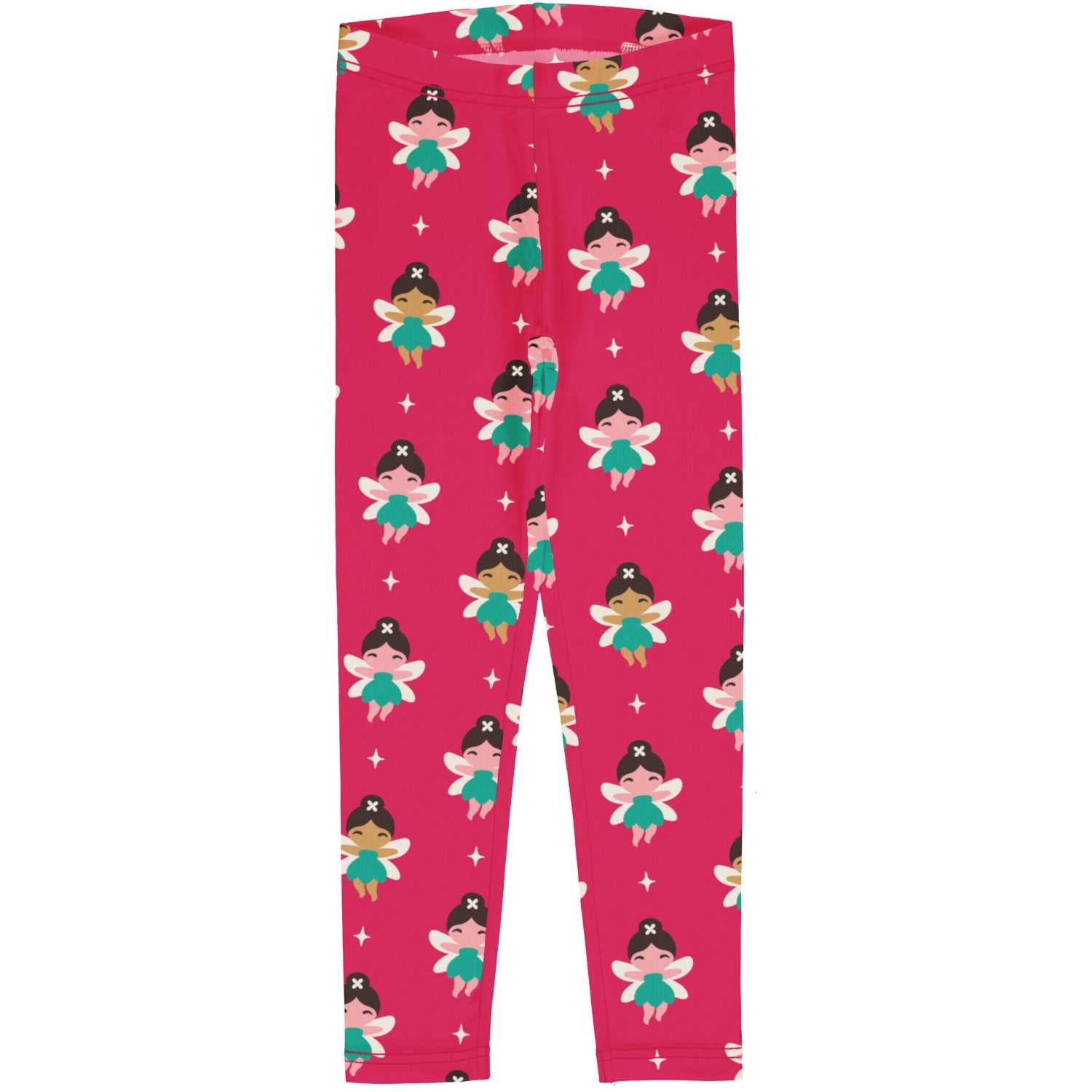 Maxomorra Fairy Leggings Aw24 Clothing 2-3YRS / Fuchsia,3-4YRS / Fuchsia,4-5YRS / Fuchsia,5-6YRS / Fuchsia,7-8YRS / Fuchsia