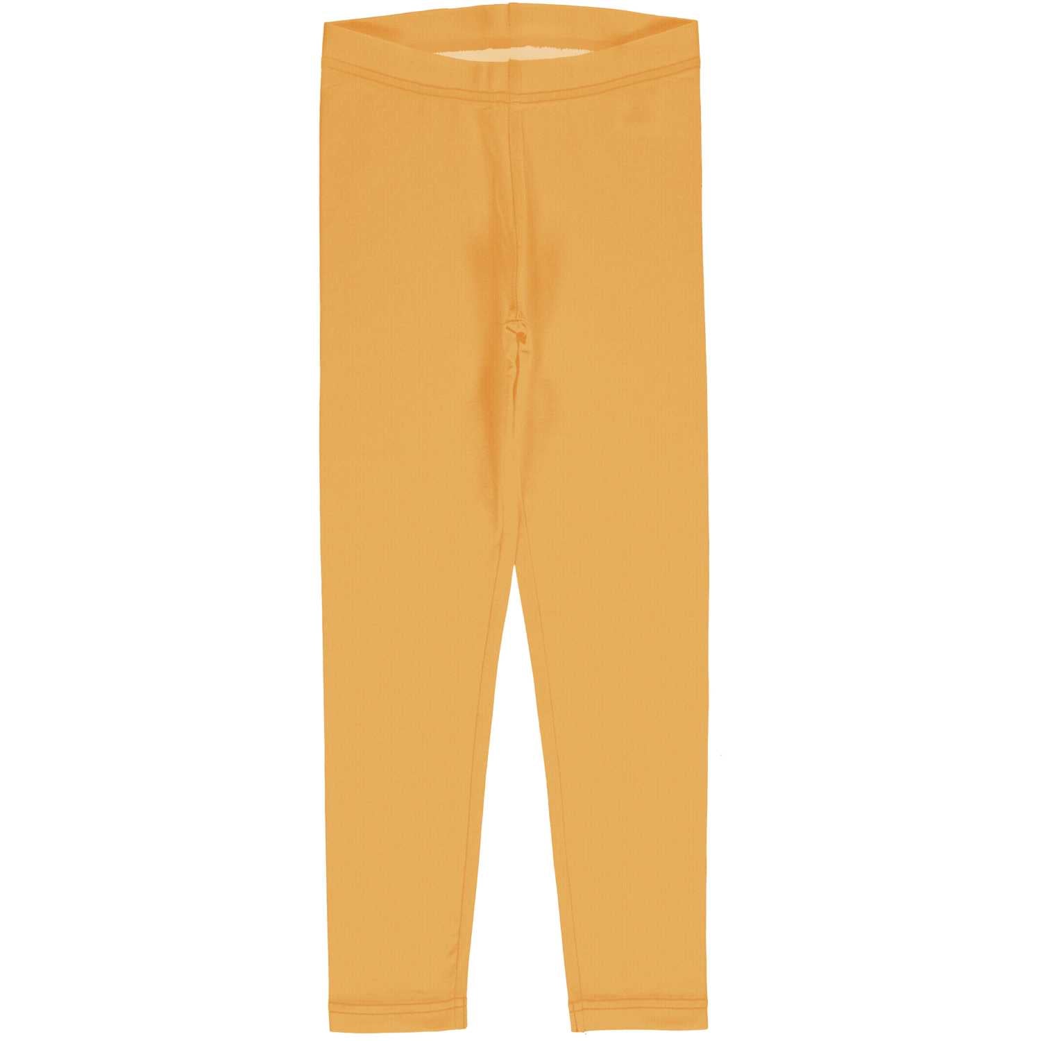 Maxomorra Solid Leggings Dxbas12-Sxbas10 Yellow Clothing 3-4YRS / Yellow,5-6YRS / Yellow,7-8YRS / Yellow