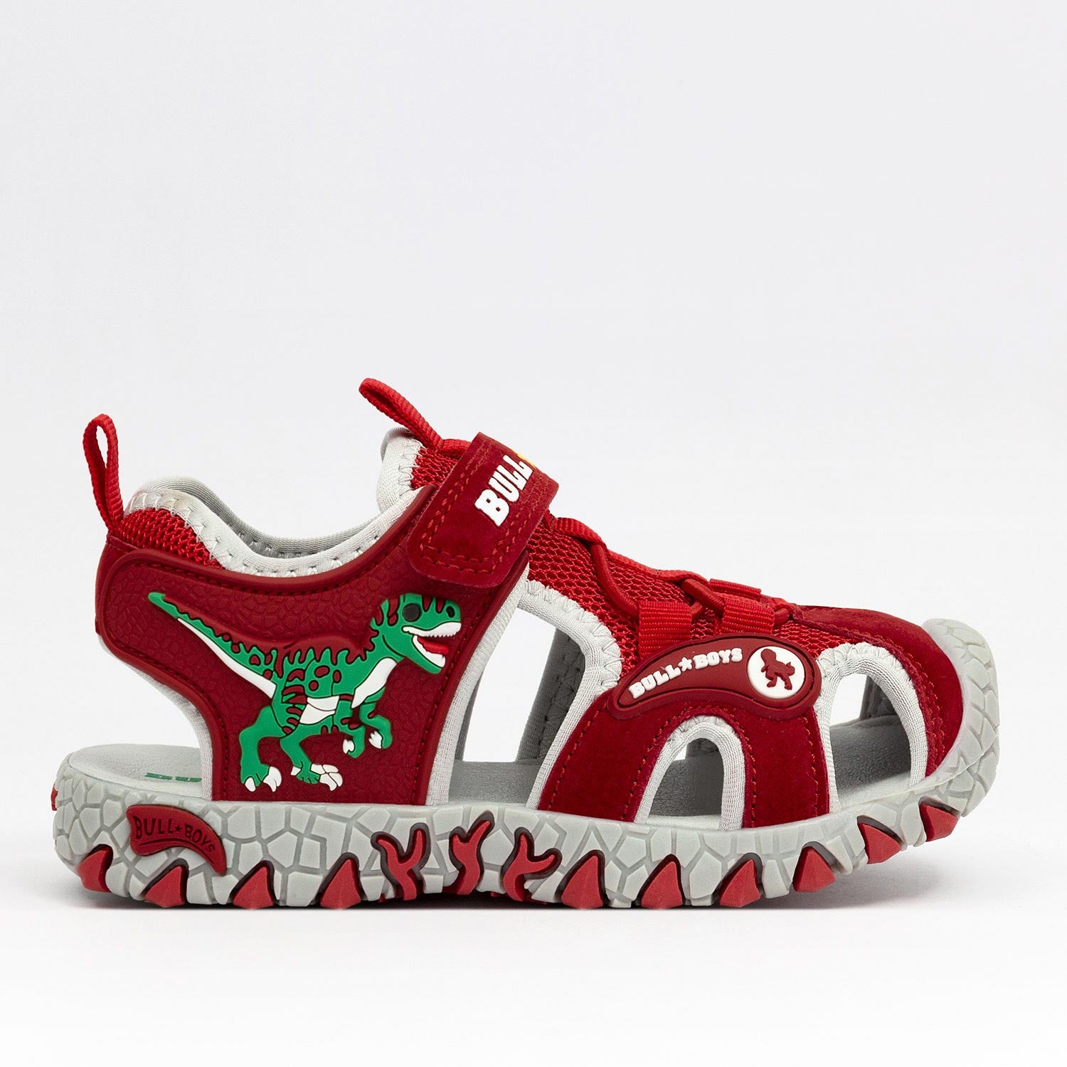 Lelli Kelly Bull Boys Dino Sandals Dncl3144 Red
