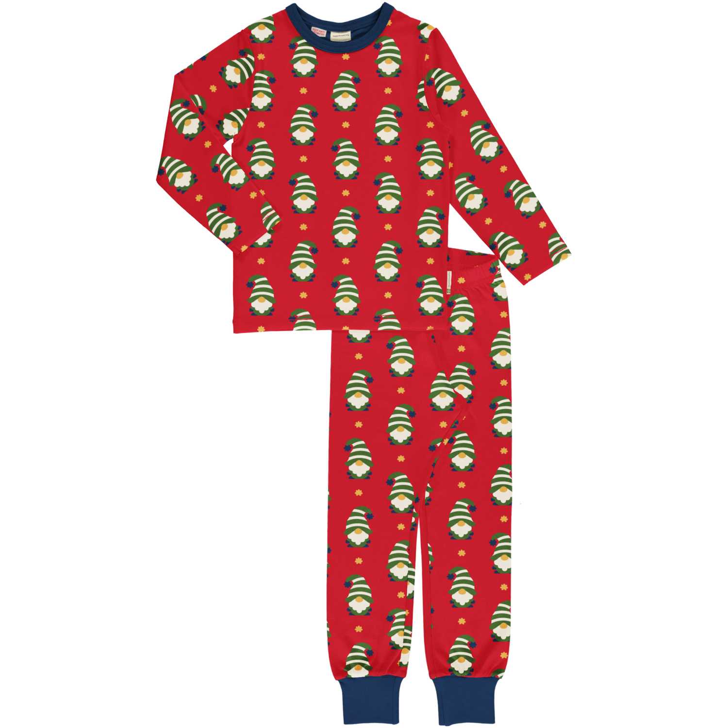 Maxomorra Swedish Santa Pj Set Clothing 2-3YRS / Red,3-4YRS / Red,4-5YRS / Red,5-6YRS / Red,7-8YRS / Red,9-10YRS / Red,11-12YRS / Red