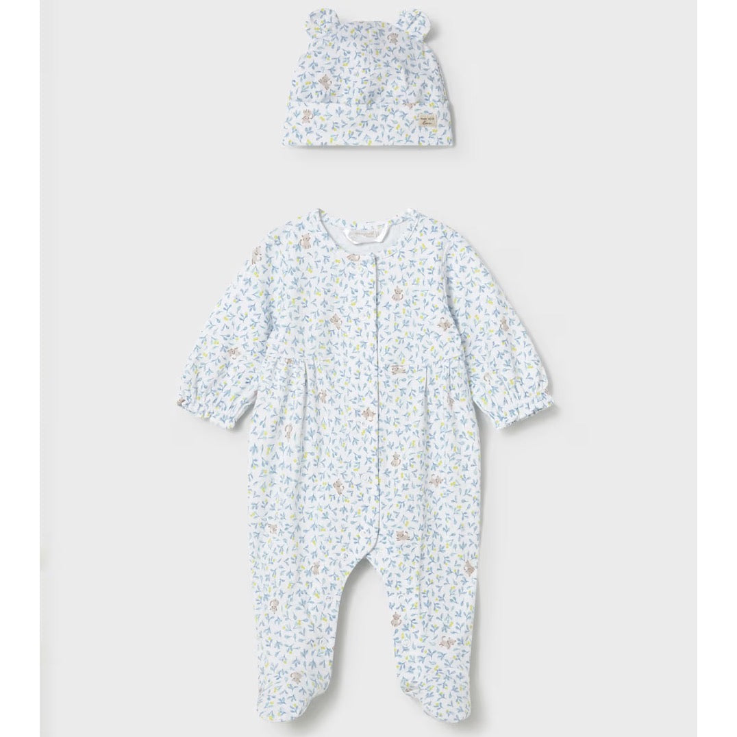 Mayoral Baby Girls Romper And Hat 1706