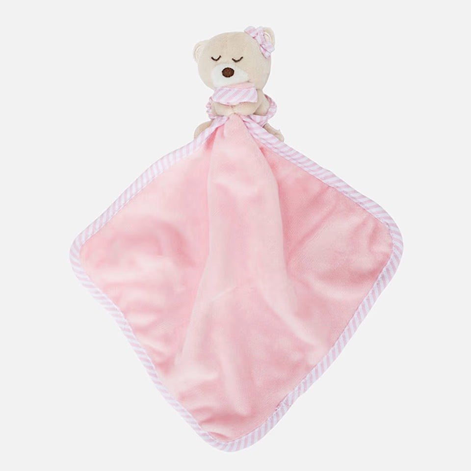 Mayoral Baby Teddy Comforter 19822 Pale Pink Accessories ONE SIZE / Pale Pink