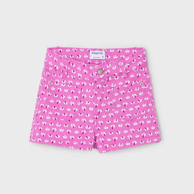 Mayoral Girls Shorts 3204 Orchid Clothing 5YRS / Orchid,6YRS / Orchid,7YRS / Orchid,8YRS / Orchid,9YRS / Orchid