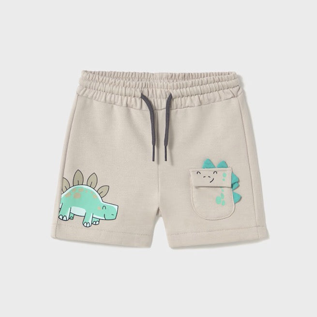 Mayoral Infant Boys Shorts 1242 Dino Clothing 6M / Stone,12M / Stone,18M / Stone,24M / Stone