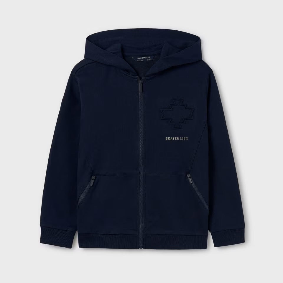 Mayoral Older Boys Zip Hoodie 7463 Clothing 10YRS / Navy,12YRS / Navy,14YRS / Navy,16YRS / Navy