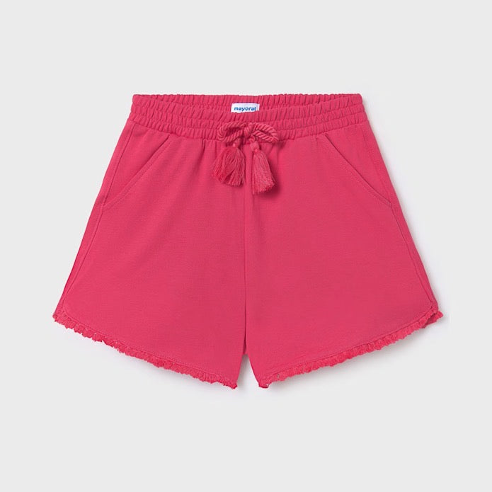 Mayoral Older Girls Shorts 272 Hibiscus Clothing 10YRS / Pink,12YRS / Pink,14YRS / Pink