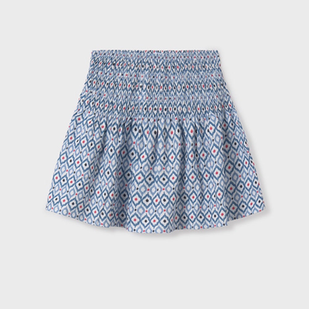 Mayoral Older Girls Skirt 6971 Blue Clothing 10YRS / Blue,12YRS / Blue,14YRS / Blue,16YRS / Blue