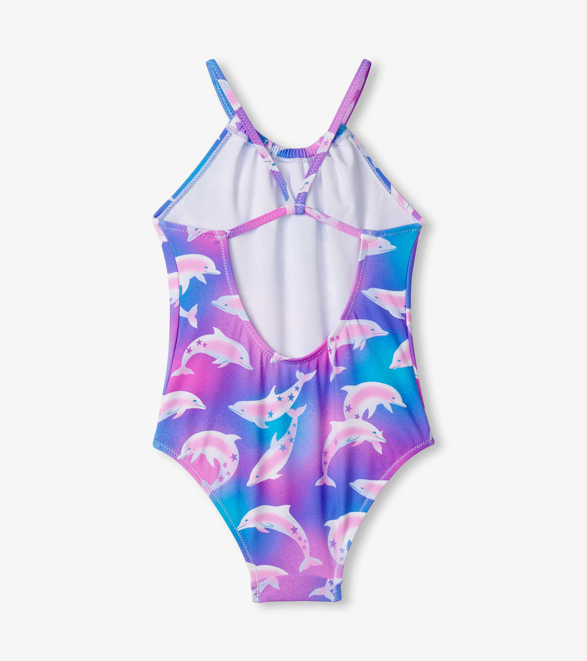 Hatley Dolphins Swimsuit S25adk1381 Clothing 4YRS / Purple,5YRS / Purple,6YRS / Purple,7YRS / Purple,8YRS / Purple,10YRS / Purple