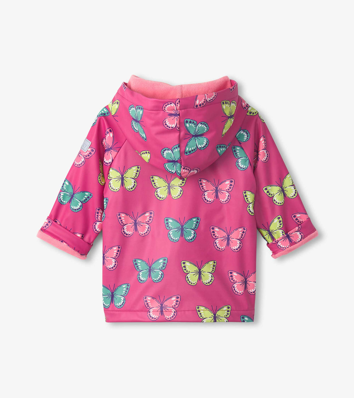 Hatley Bold Butterflies Pre-School Raincoat Clothing 18/24M / Pink,2YRS / Pink,3YRS / Pink,4YRS / Pink,5YRS / Pink,6YRS / Pink