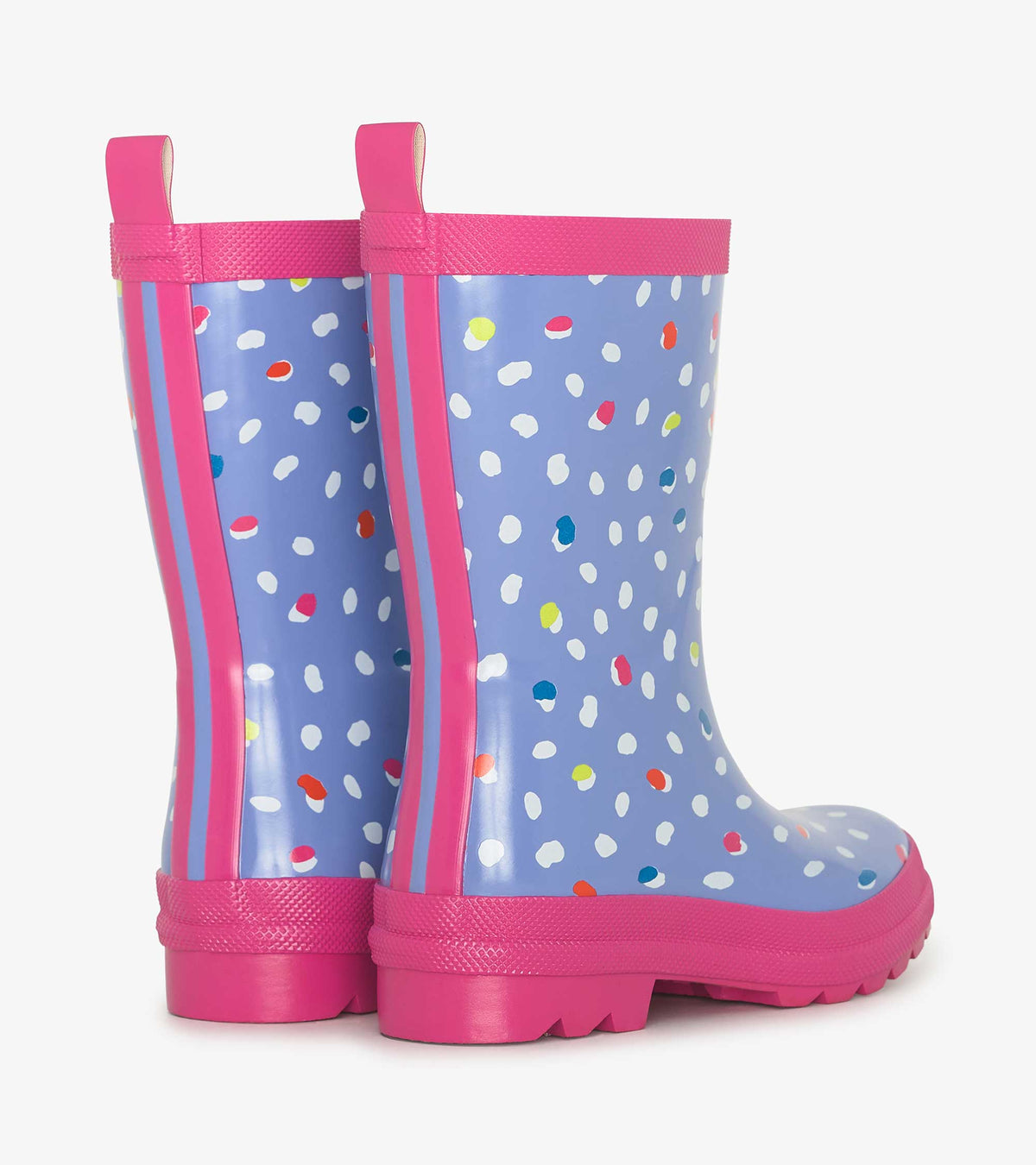 Hatley Lots Of Dots Wellingtons Footwear UK7 INFANT / Purple,UK8 INFANT / Purple,UK9 KIDS / Purple,UK10 KIDS / Purple,UK11 KIDS / Purple,UK12 KIDS / Purple,UK13 KIDS / Purple,UK1 KIDS / Purple,UK2 KIDS / Purple