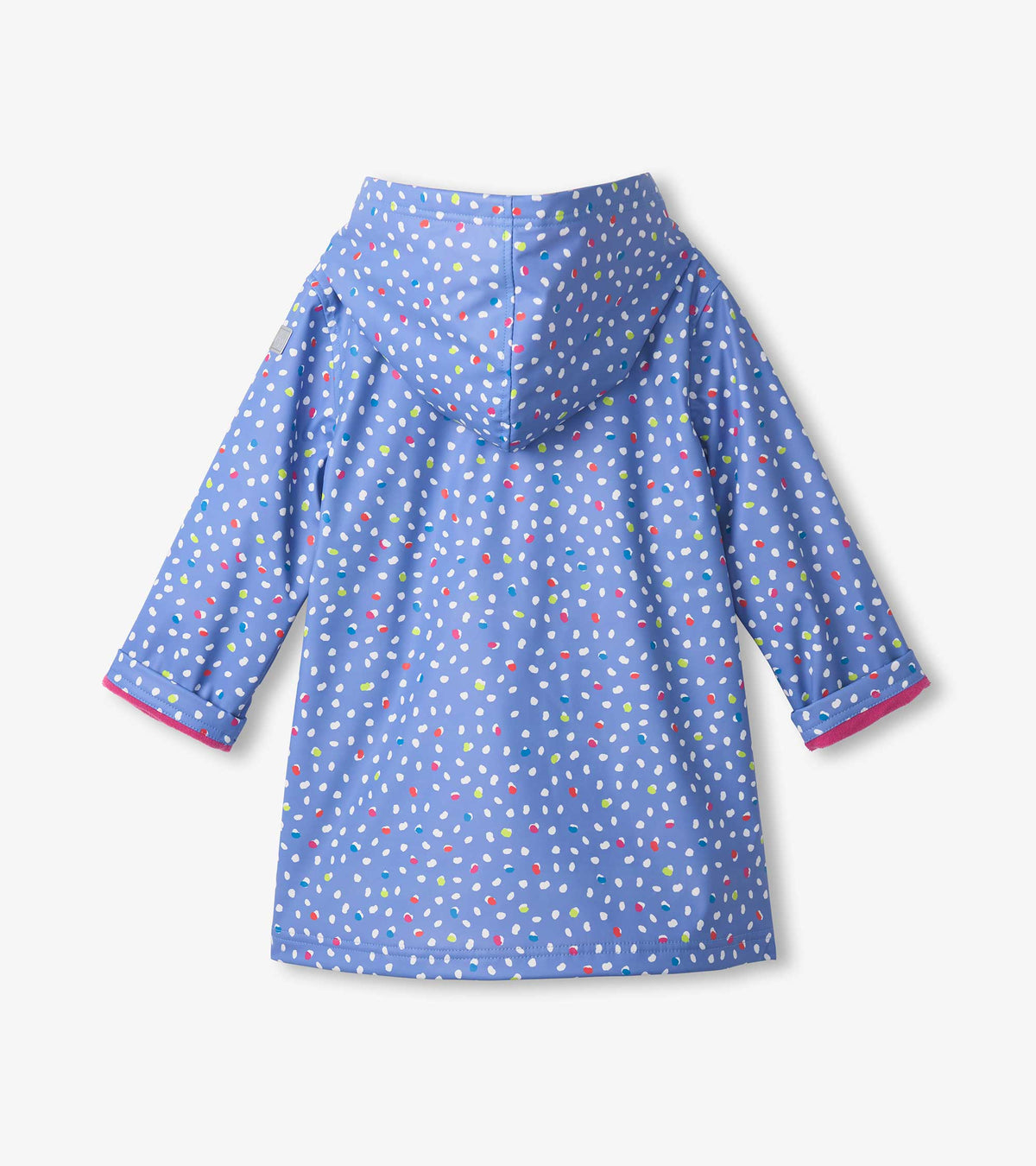 Hatley Lots Of Dots Splash Jacket Raincoat Clothing 3YRS / Purple,4YRS / Purple,5YRS / Purple,6YRS / Purple,7YRS / Purple,8YRS / Purple,10YRS / Purple,12YRS / Purple