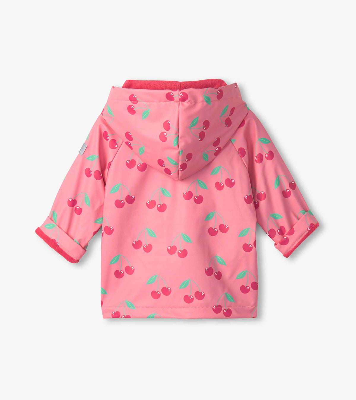 Hatley Cherries Pre School Raincoat S25pct1317 Clothing 12/18M / Pink,18/24M / Pink,2YRS / Pink,3YRS / Pink,4YRS / Pink,5YRS / Pink,6YRS / Pink