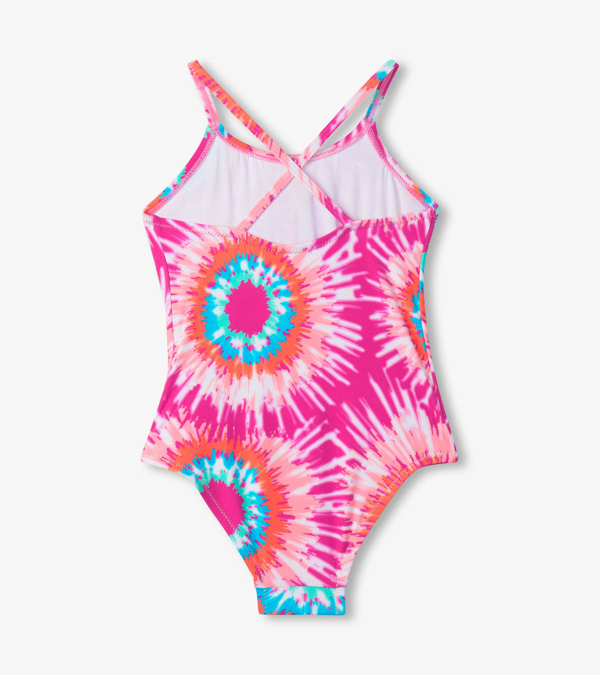 Hatley Sunburst Tie Dye Swimsuit S25sbk1866 Clothing 6YRS / Pink,7YRS / Pink,8YRS / Pink,10YRS / Pink,12YRS / Pink