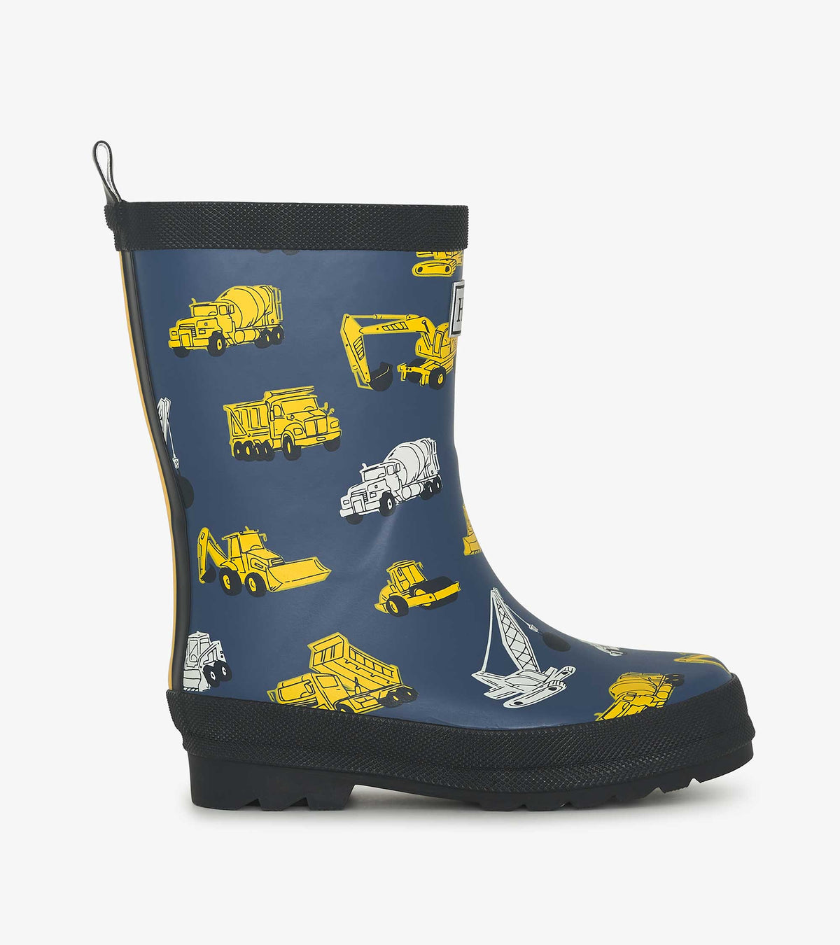 Hatley Under Construction Wellingtons Footwear UK6 INFANT / Grey,UK7 INFANT / Grey,UK8 INFANT / Grey,UK9 KIDS / Grey,UK10 KIDS / Grey,UK11 KIDS / Grey,UK12 KIDS / Grey,UK13 KIDS / Grey,UK1 KIDS / Grey