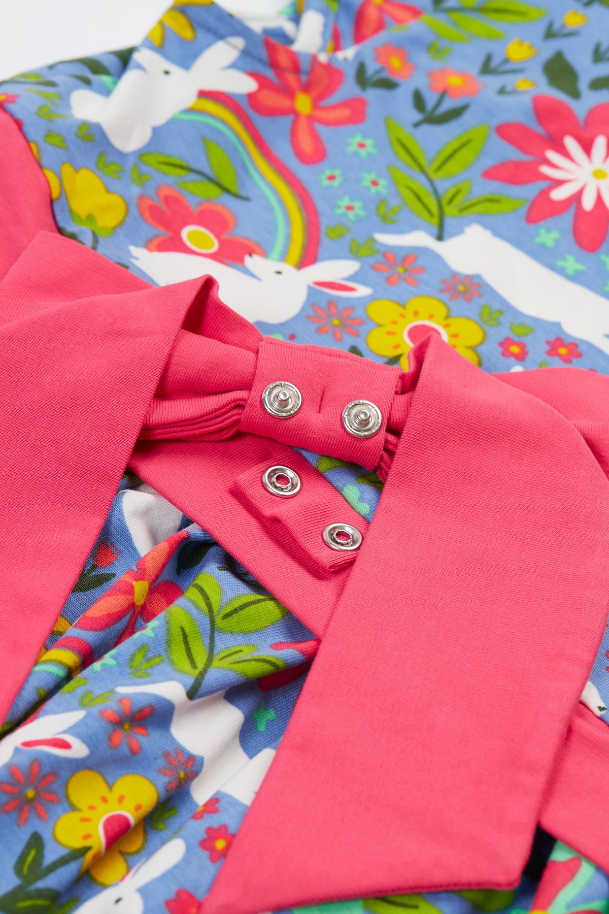 Frugi Issey Party Skater Dress Bunny Bounce Clothing 2-3YRS / Multi,3-4YRS / Multi,4-5YRS / Multi,5-6YRS / Multi,6-7YRS / Multi,7-8YRS / Multi,8-9YRS / Multi