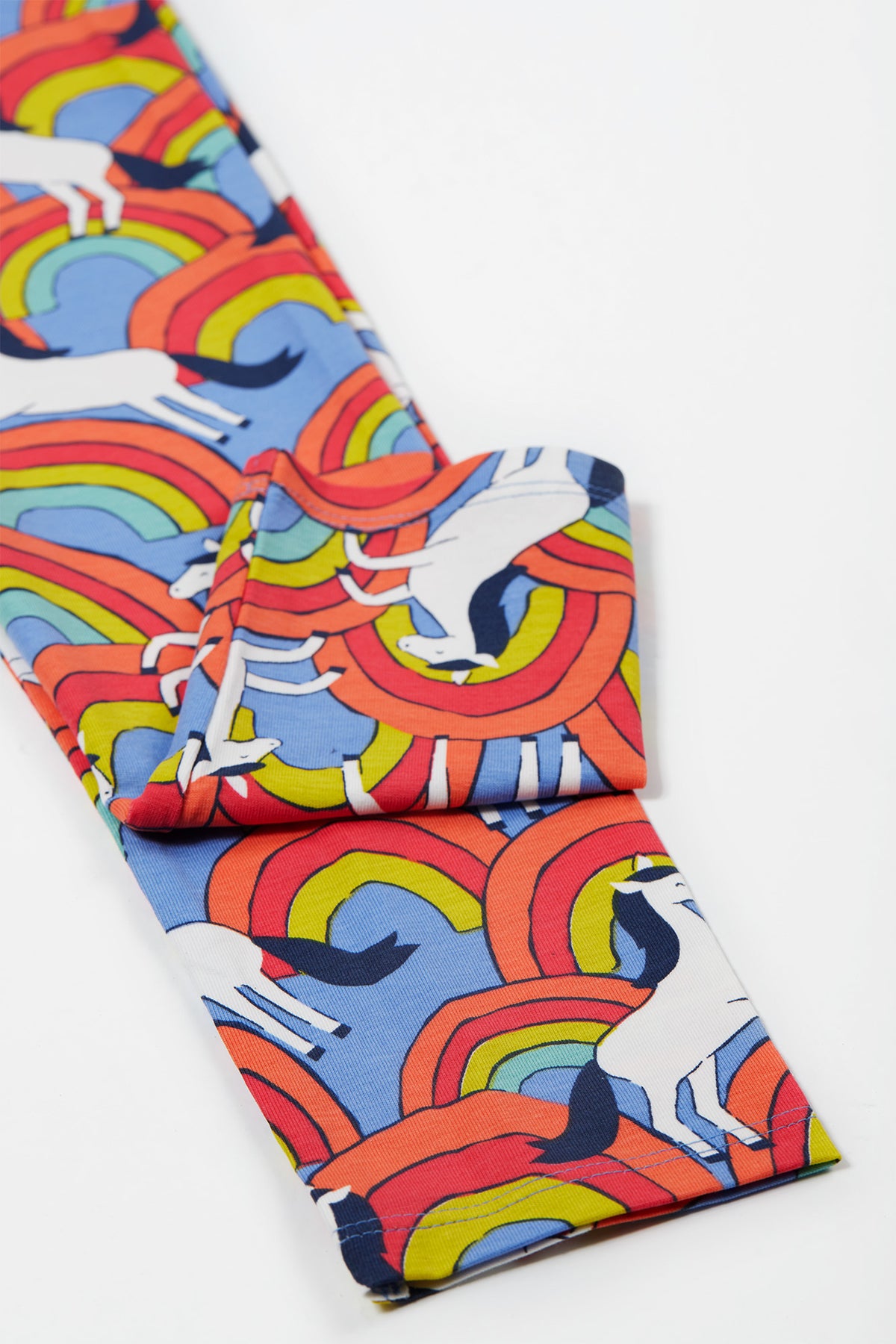 Frugi Leona Leggings Over The Rainbow Clothing 2-3YRS / Multi,3-4YRS / Multi,4-5YRS / Multi,5-6YRS / Multi,6-7YRS / Multi,7-8YRS / Multi,8-9YRS / Multi