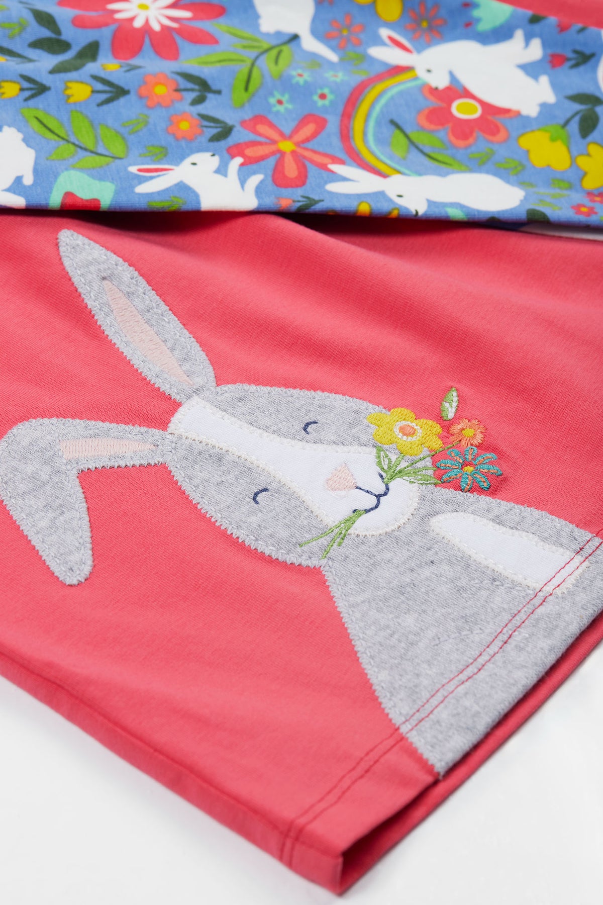 Frugi Iris Outfit Bunny Bounce 501685S5wabb Clothing 0-3M / Multi,3-6M / Multi,6-9M / Multi,9-12M / Multi,12-18M / Multi,18-24M / Multi,2-3YRS / Multi,3-4YRS / Multi,4-5YRS / Multi