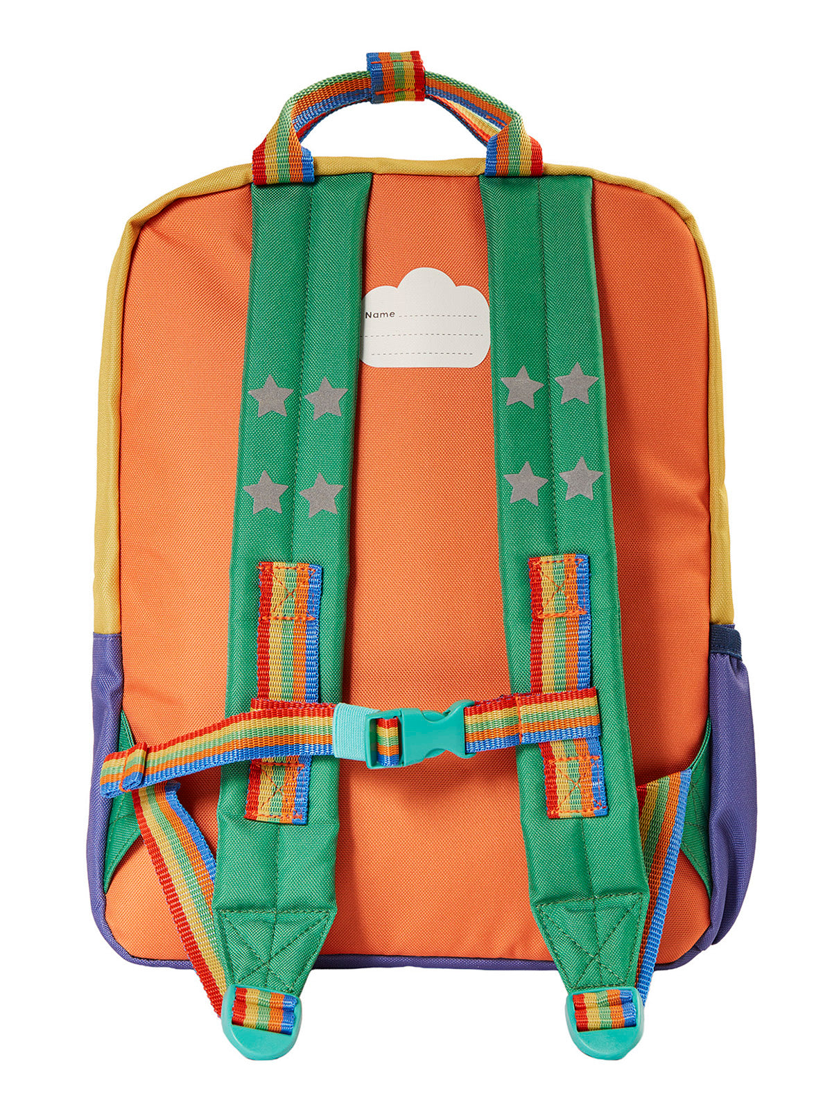 Frugi Ramble Rainbow Backpack 500241S6htgy Happy Accessories ONE SIZE / Multi