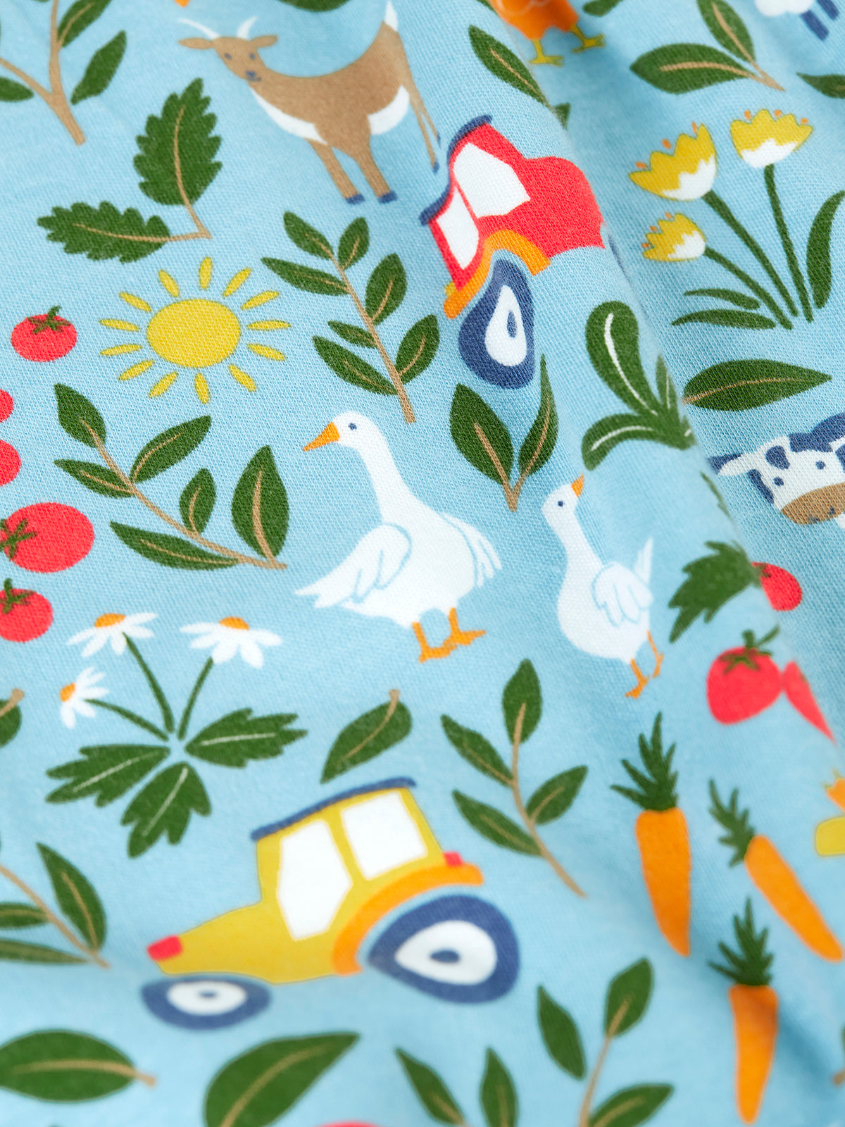 Frugi Infant Taillie Dress 500195S6onfm On The Farm Clothing 3-6M / Multi,6-9M / Multi,9-12M / Multi,12-18M / Multi,18-24M / Multi,2-3YRS / Multi,3-4YRS / Multi,4-5YRS / Multi