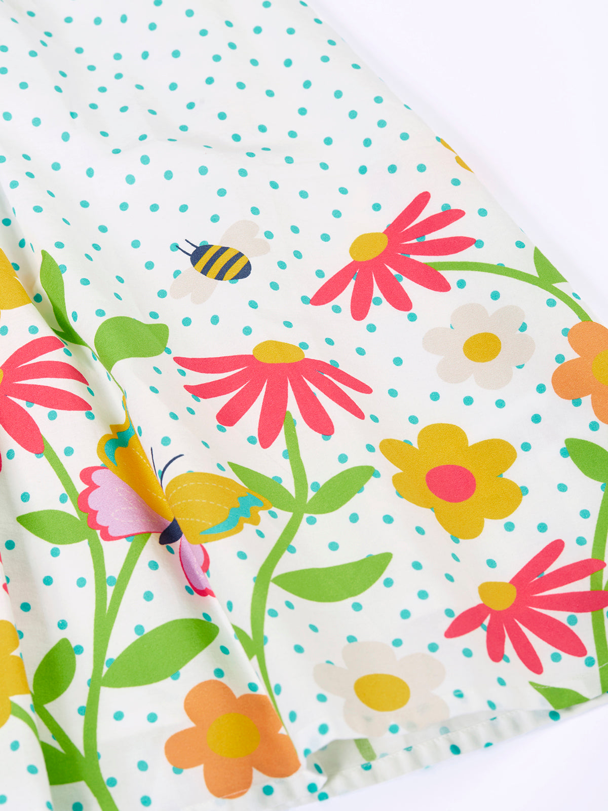 Frugi Myra Twirly Dress 501996S6hpgn Happy Garden