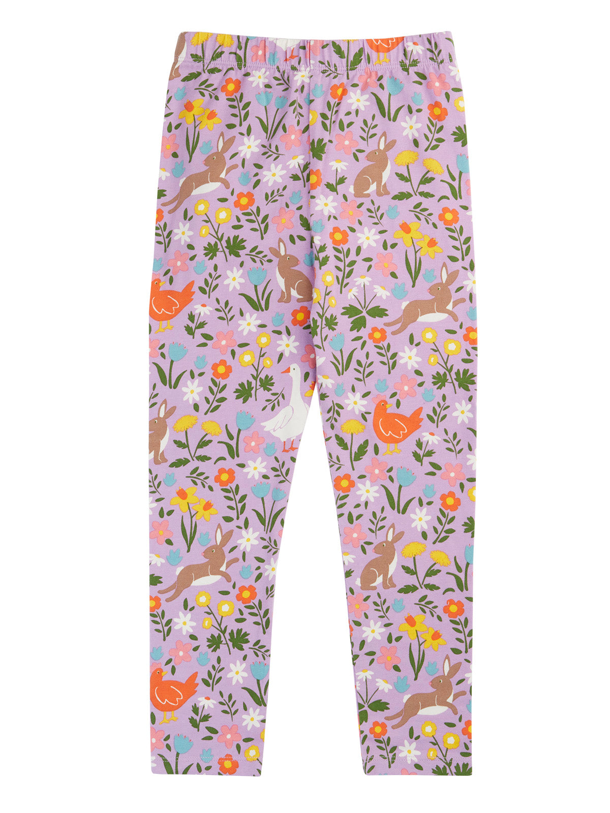 Frugi Libby Leggings 500090S6lige Meadow Play Clothing 2-3YRS / Lilac,3-4YRS / Lilac,4-5YRS / Lilac,5-6YRS / Lilac,6-7YRS / Lilac,7-8YRS / Lilac,8-9YRS / Lilac,1-2 YRS / Lilac