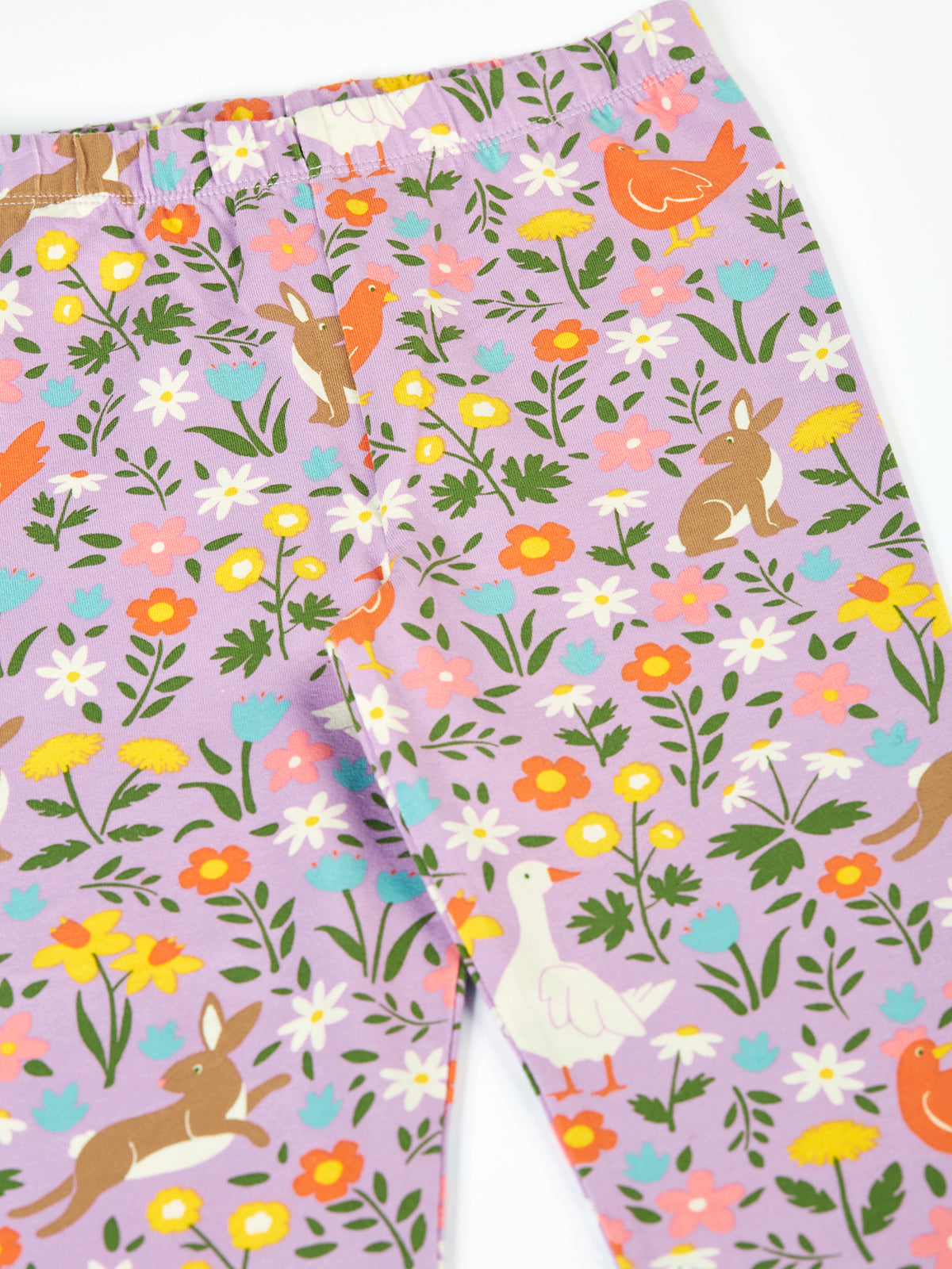 Frugi Libby Leggings 500090S6lige Meadow Play Clothing 2-3YRS / Lilac,3-4YRS / Lilac,4-5YRS / Lilac,5-6YRS / Lilac,6-7YRS / Lilac,7-8YRS / Lilac,8-9YRS / Lilac,1-2 YRS / Lilac