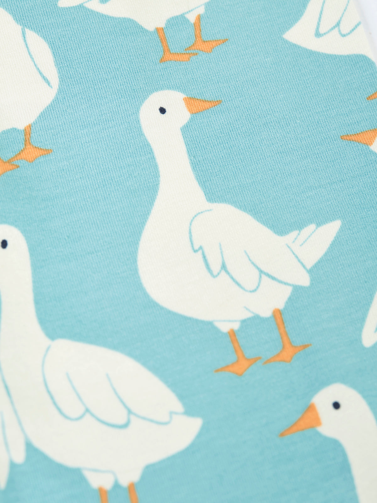 Frugi Libby Leggings 500090S6grmn Goose Gaggle Clothing 2-3YRS / Blue,3-4YRS / Blue,4-5YRS / Blue,5-6YRS / Blue,6-7YRS / Blue