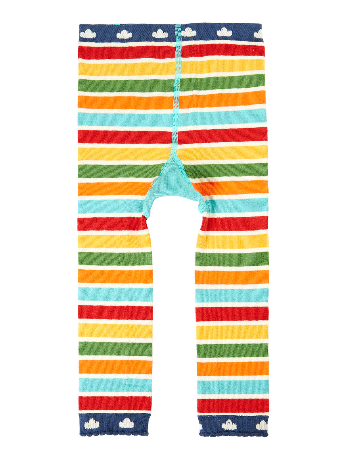 Frugi Infant Knitted Leggings 500086S6rqom Rainbow Goose Clothing 0-6M / Multi,6-12M / Multi,1-2YRS / Multi