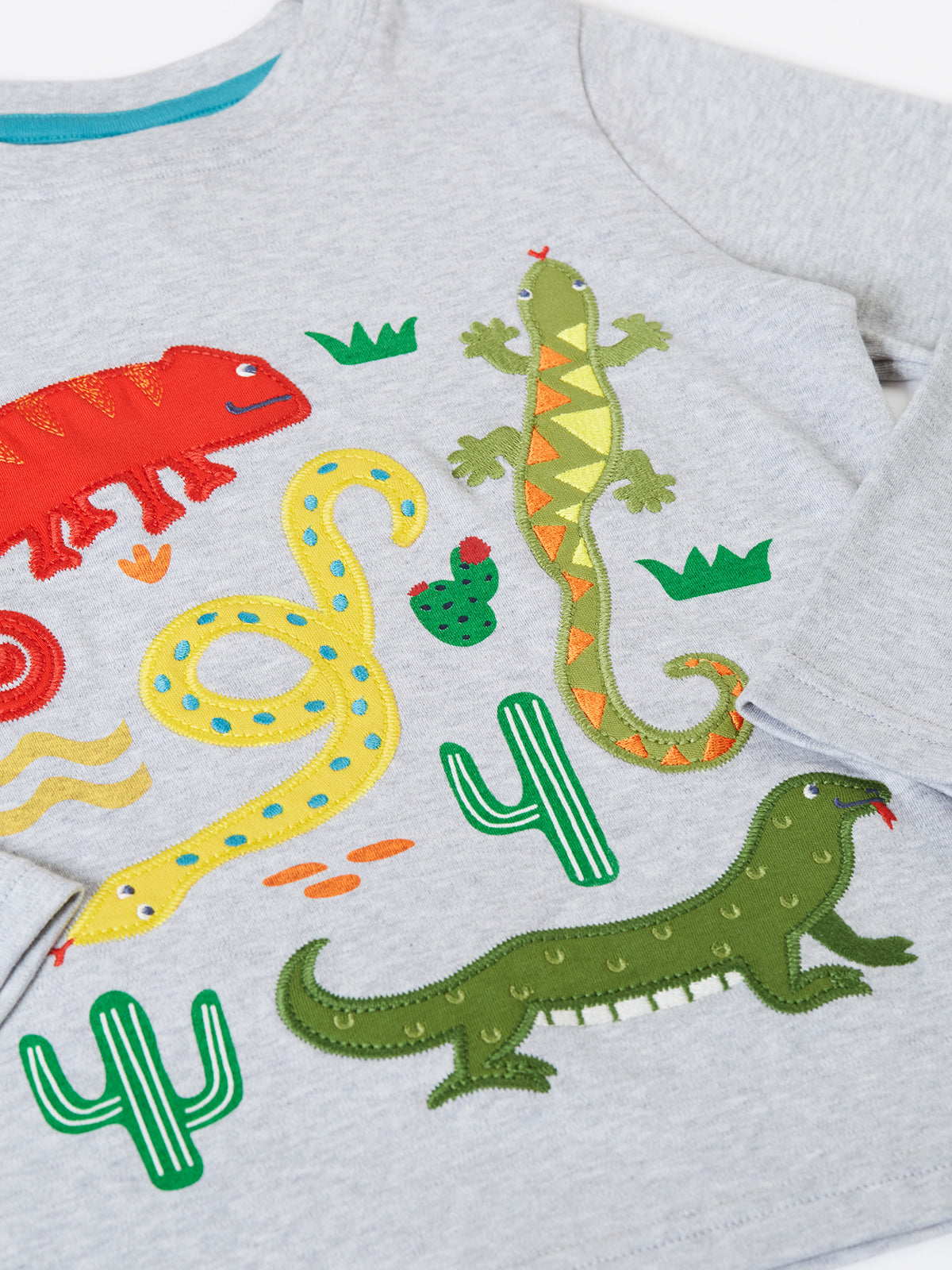 Frugi Terrific T-Shirt 500390S6gnbh Amphibians Clothing 2-3YRS / Grey,3-4YRS / Grey,4-5YRS / Grey,5-6YRS / Grey,6-7YRS / Grey,7-8YRS / Grey,8-9YRS / Grey