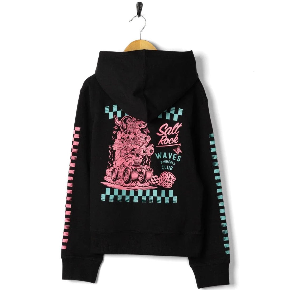 Saltrock Boys Creep Club Hoodie Black Clothing 9/10YRS / Black,11/12YRS / Black,13YRS / Black
