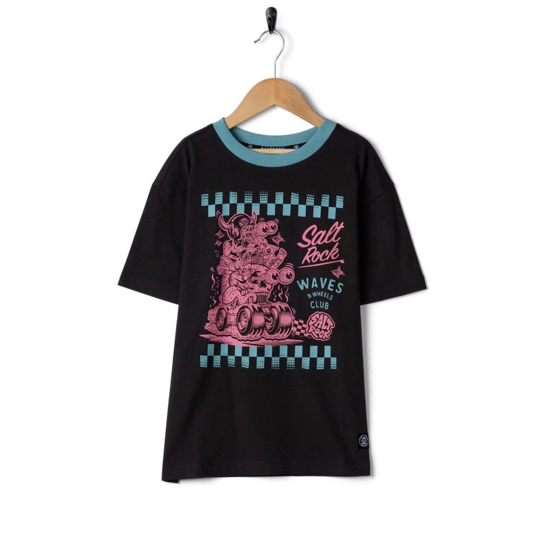 Saltrock Boys Creep Club T-Shirt Charcoal Clothing 9/10YRS / Charcoal,11/12YRS / Charcoal,13YRS / Charcoal