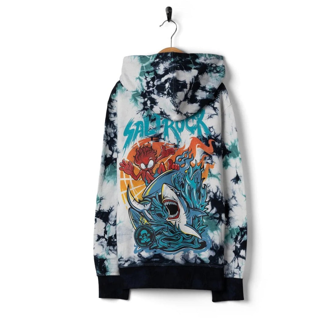 Saltrock Boys Jaws Pop Hoodie Clothing 7/8YRS / Multi,9/10YRS / Multi,11/12YRS / Multi,13YRS / Multi