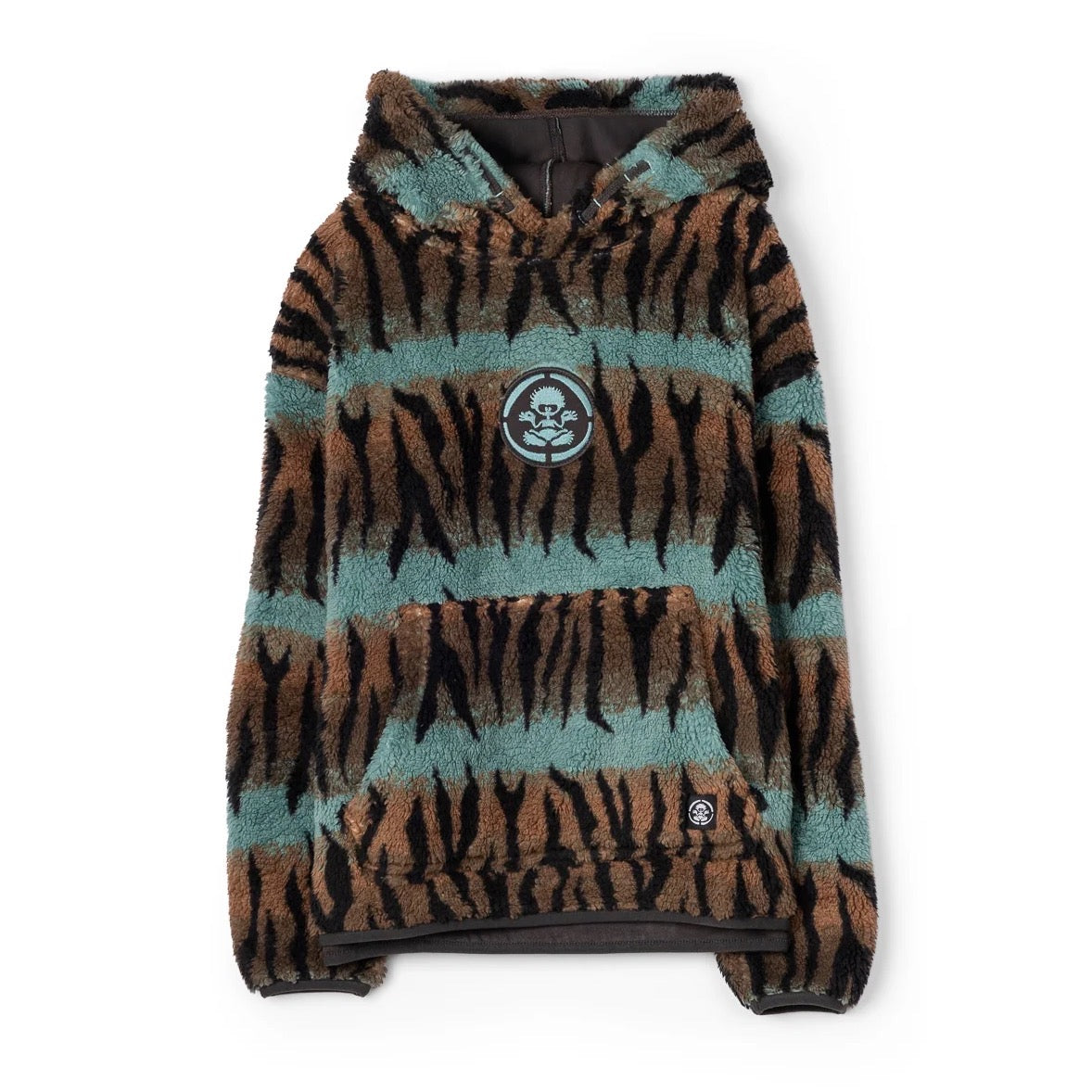Saltrock Boys Tiger Target Fleece Brown Clothing 9/10YRS / Brown,11/12YRS / Brown,13YRS / Brown