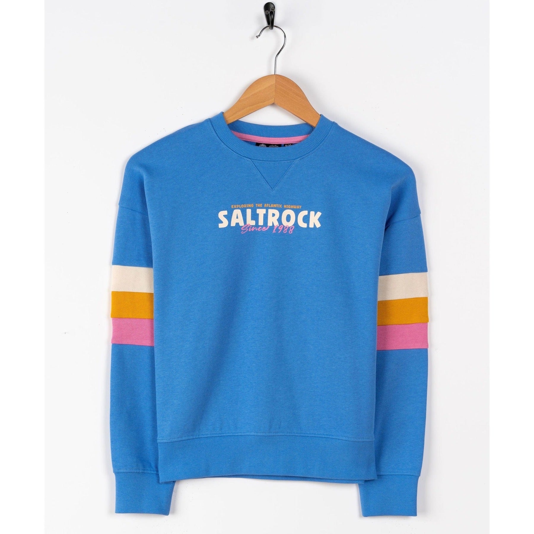 Saltrock Girls Crew Sweatshirt Lwf42501011 Clothing 9/10YRS / Blue,11/12YRS / Blue,13YRS / Blue