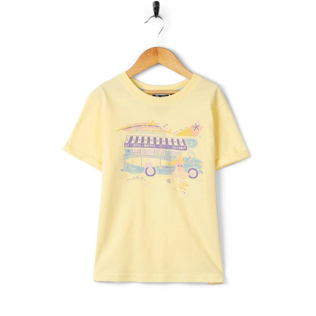 Saltrock Girls Scoop T-Shirt Yellow